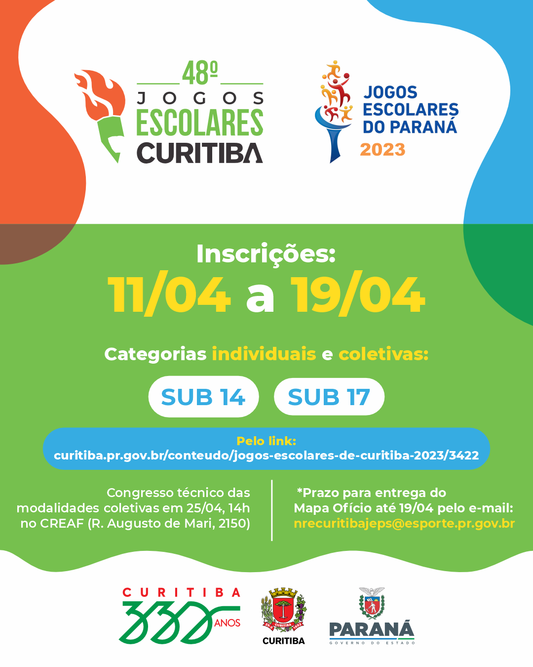 48 Jogos Escolares Curitiba / 69 Jogos Escolares do Paraná