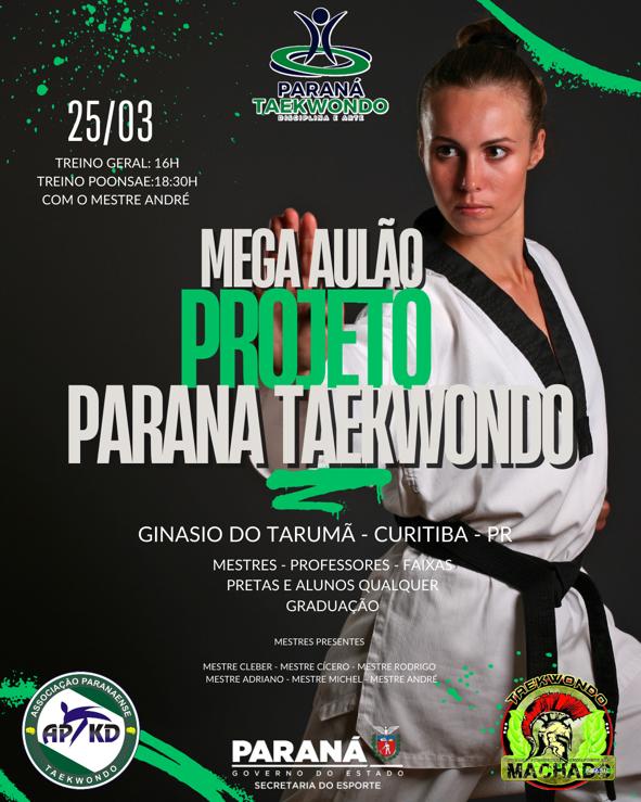 mega aulão parana taekwondoo