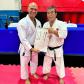 Lauro Fernandes e Sensei Yoshizo Machida  Presidente da Japan Karatê Association Brasil