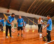 imagem do treino do projeto tea transformando esporte em amor