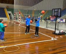 imagem do treino do projeto tea transformando esporte em amor