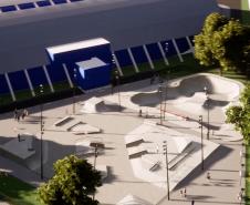 Revitalizado, Ginásio do Tarumã é reaberto ao público e terá centro de treinamento olímpico de skate