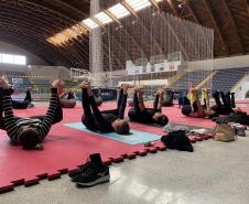 aula de yoga