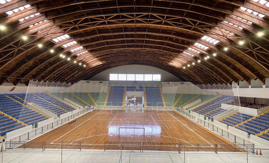 ginásio do tarumã área interna