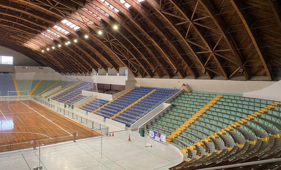 ginásio do tarumã área interna