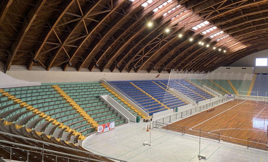 ginásio do tarumã área interna