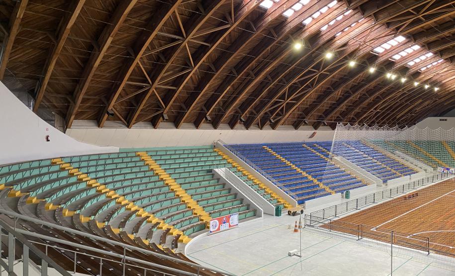 ginásio do tarumã área interna