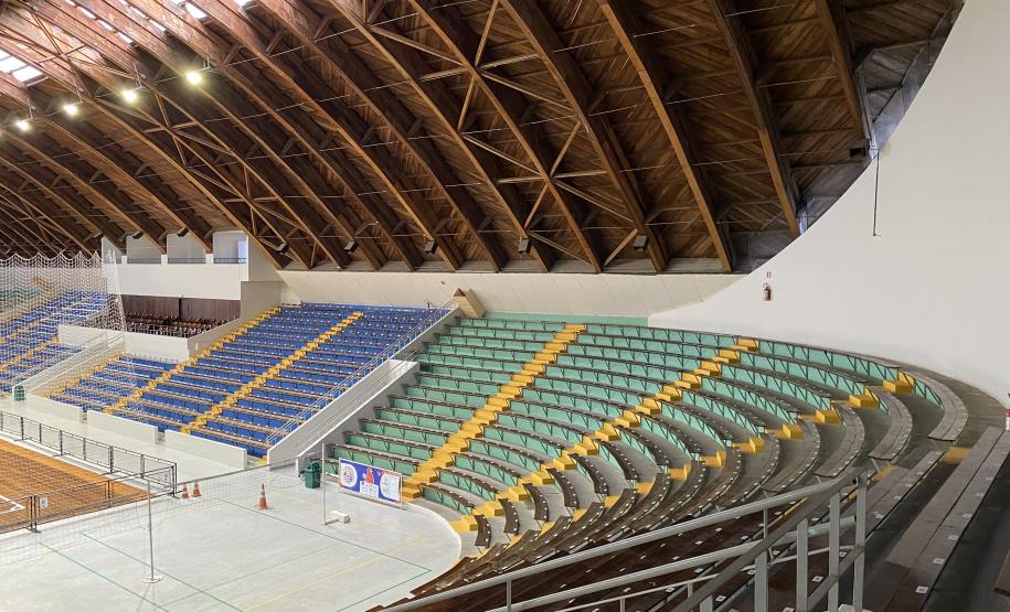 ginásio do tarumã área interna