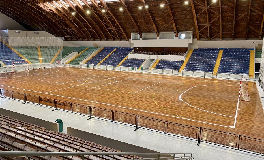 ginásio do tarumã área interna