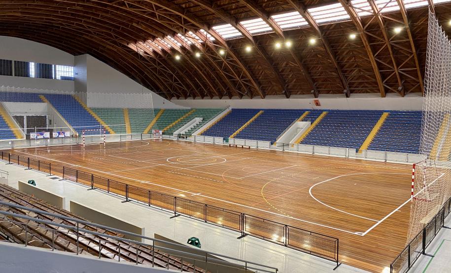 ginásio do tarumã área interna