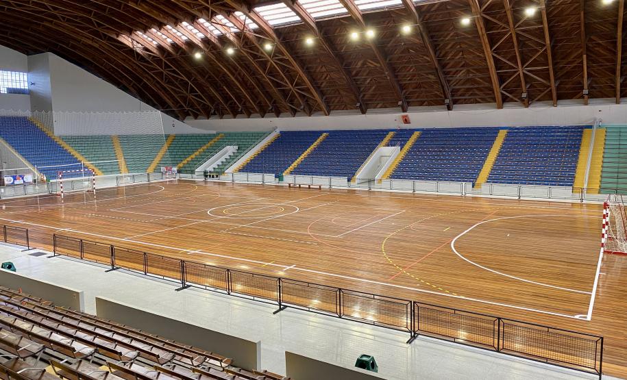 ginásio do tarumã área interna