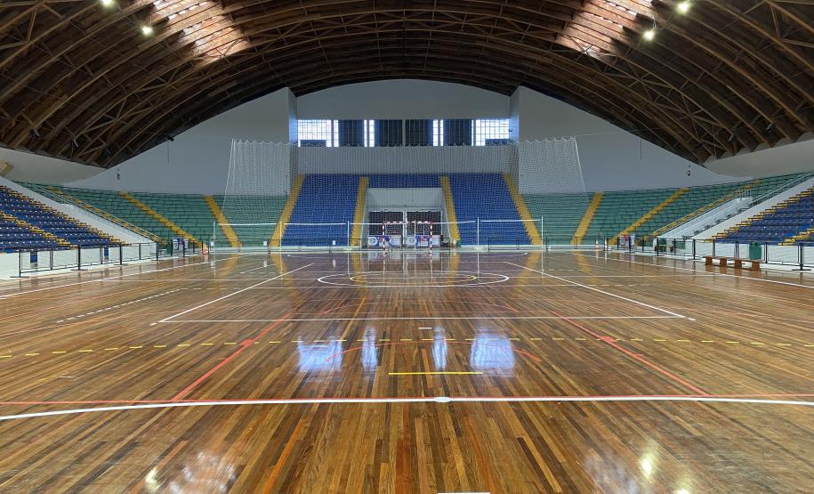 ginásio do tarumã área interna