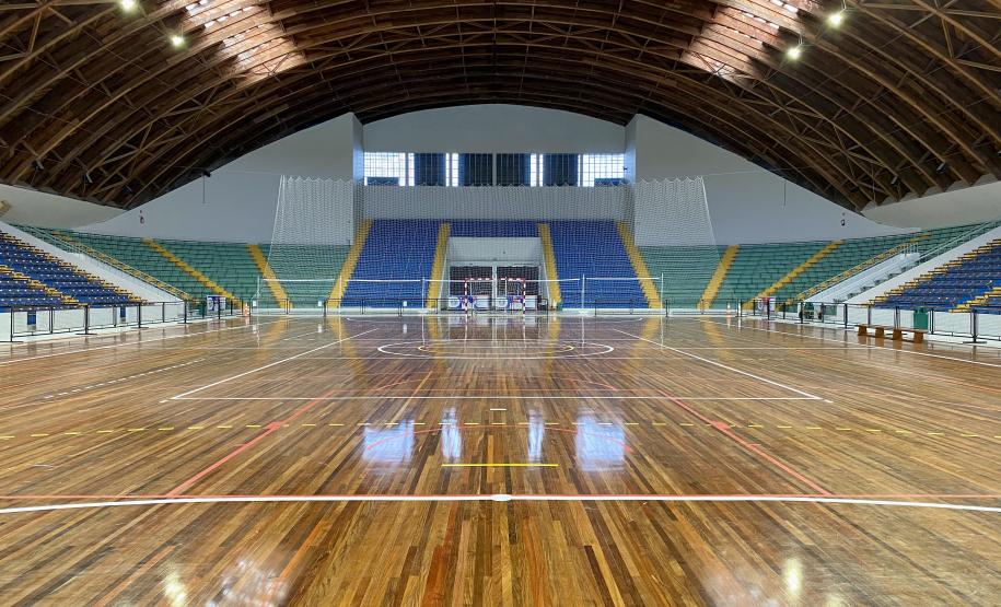 ginásio do tarumã área interna