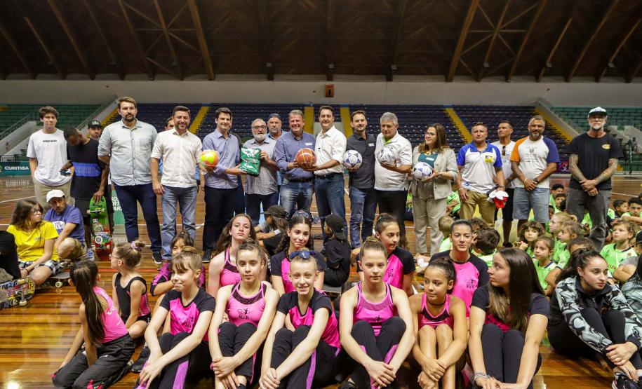 Revitalizado, Ginásio do Tarumã é reaberto ao público e terá centro de treinamento olímpico de skate