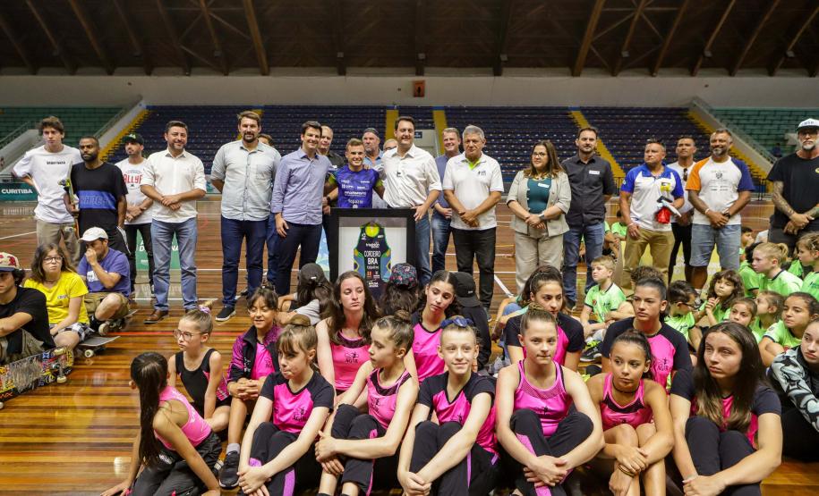 Revitalizado, Ginásio do Tarumã é reaberto ao público e terá centro de treinamento olímpico de skate