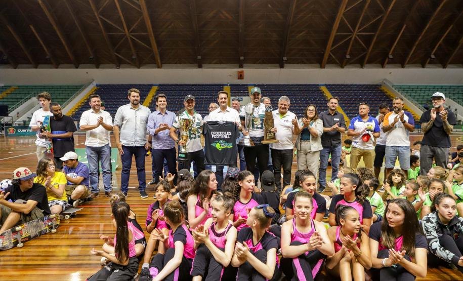 Revitalizado, Ginásio do Tarumã é reaberto ao público e terá centro de treinamento olímpico de skate