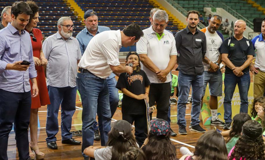 Revitalizado, Ginásio do Tarumã é reaberto ao público e terá centro de treinamento olímpico de skate