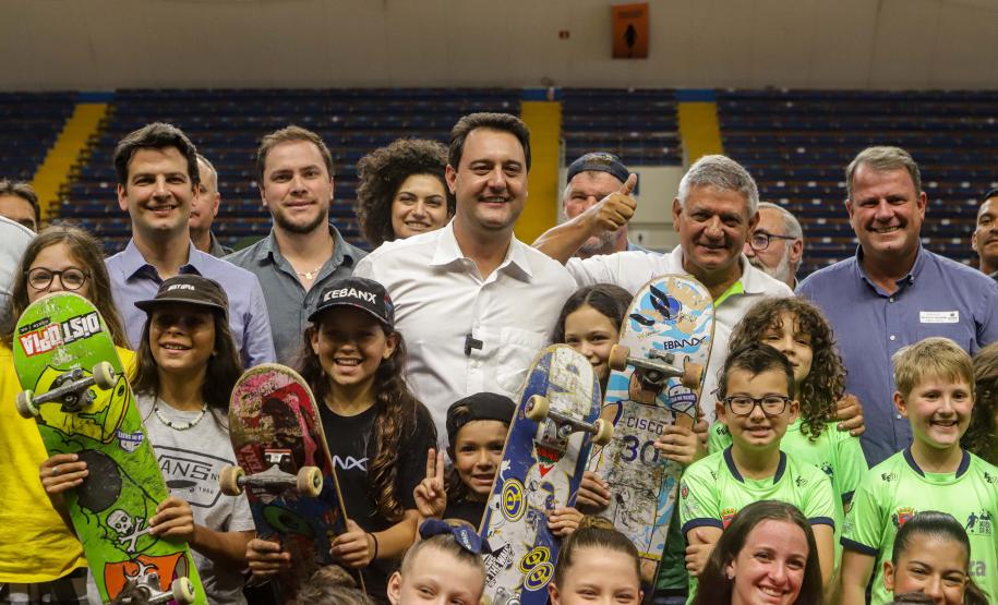 Revitalizado, Ginásio do Tarumã é reaberto ao público e terá centro de treinamento olímpico de skate