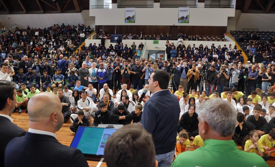 Com R$ 100 milhões de bolsas e apoio, Estado anuncia maior pacote da história do esporte