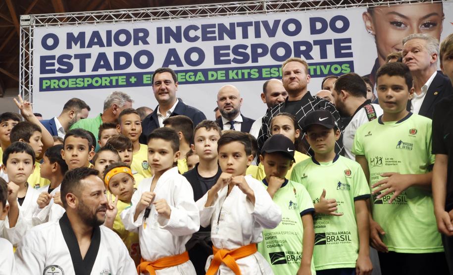 Estado anuncia maior pacote da história do esporte