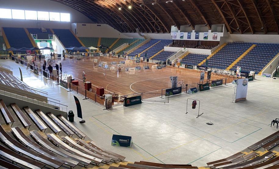 Ginásio do Tarumã - Parte Interna