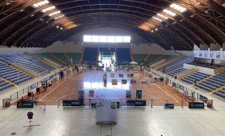 Ginásio do Tarumã - Parte Interna